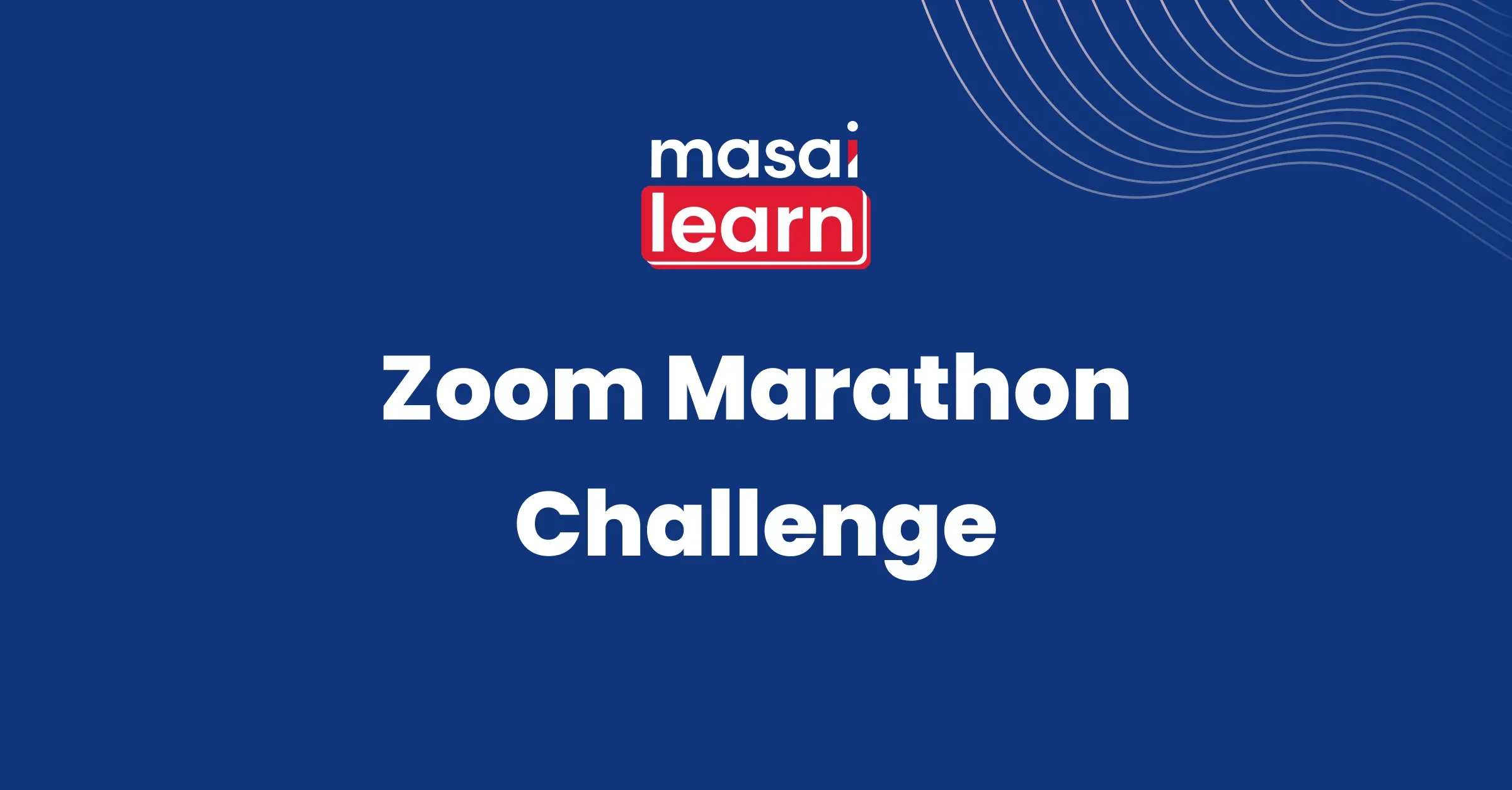 Zoom Marathon Challenge Sprint 5